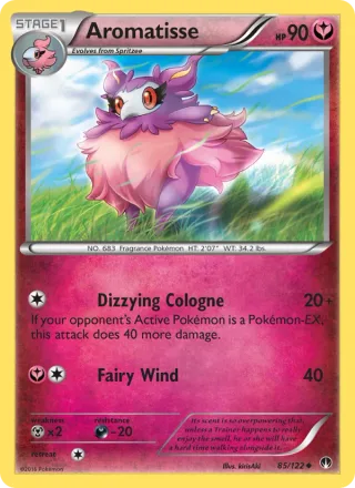 Aromatisse #85 · BREAKpoint Pokémon card