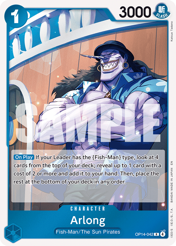 Arlong full card art