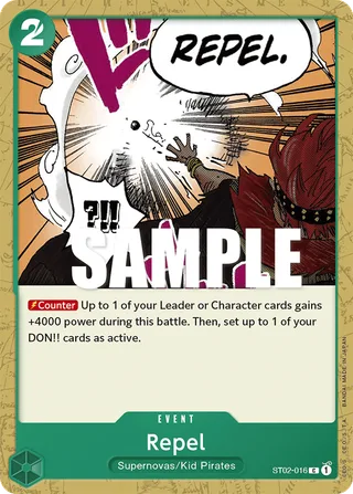 Repel #ST02-016 · Revision Pack Cards One Piece card