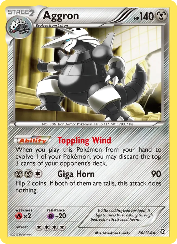 Aggron full card art