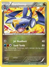 Garchomp · Dragons Exalted Pokémon card