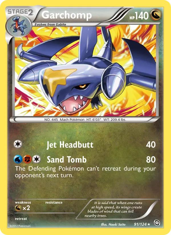 Garchomp full card art