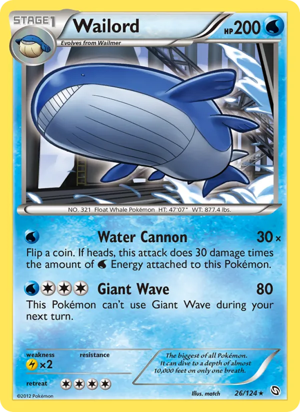 Wailord full card art