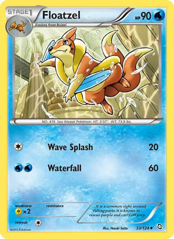 Floatzel full card art