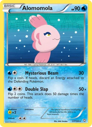 Alomomola #37 · Dragons Exalted Pokémon card