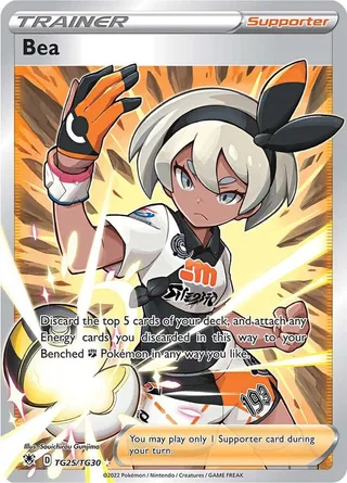 Bea #TG25 · Astral Radiance Trainer Gallery Pokémon card