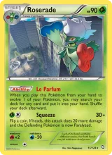 Roserade · Dragons Exalted Pokémon card