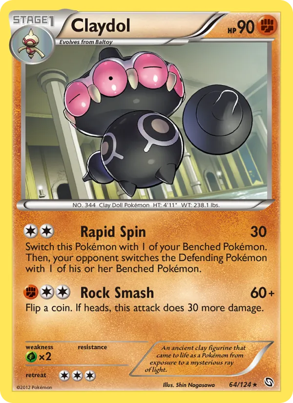 Claydol full card art