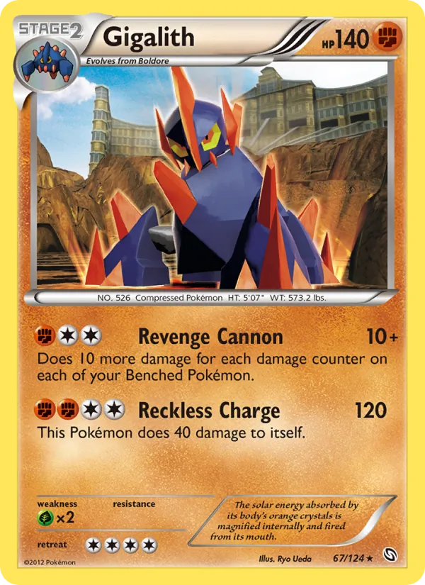 Gigalith full card art