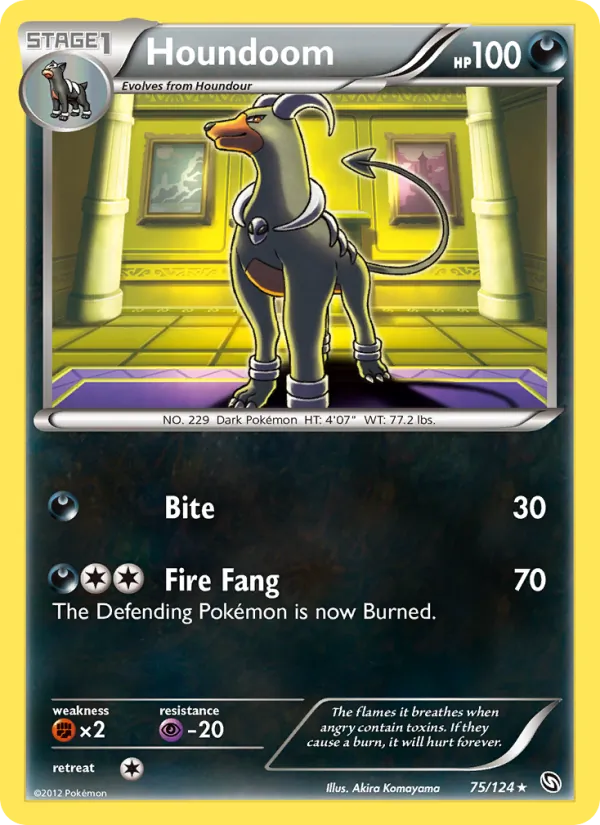 Houndoom full card art