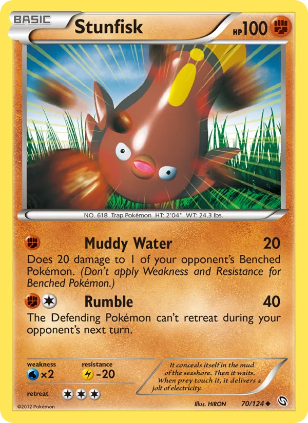 Stunfisk full card art