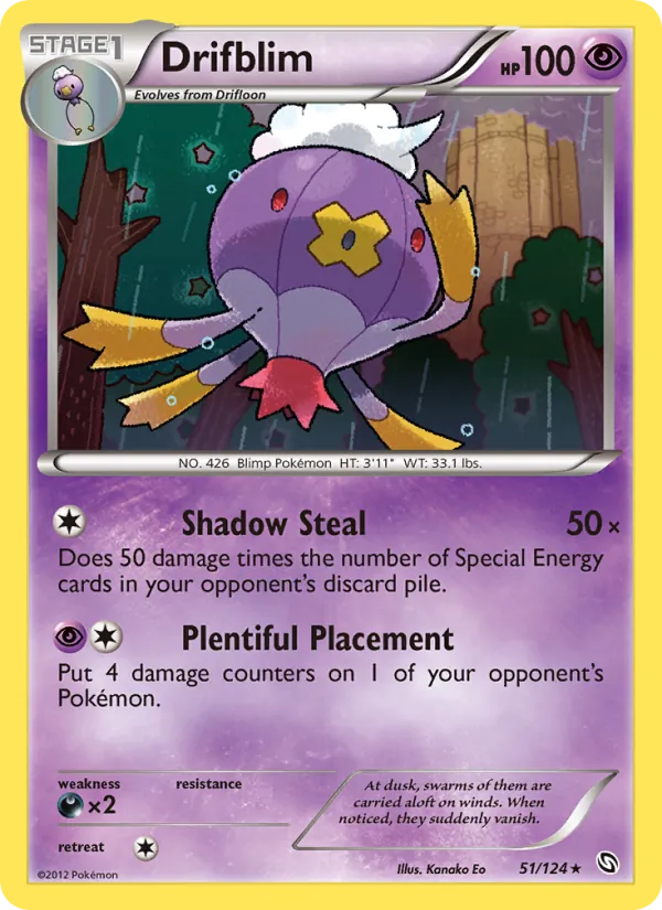 Drifblim full card art
