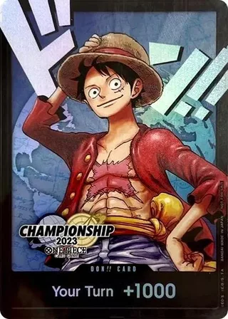 DON!! Card (Monkey.D.Luffy) (2023 World Championship Finals) #don-card-monkey-d-luffy-2023-world-championship-finals · One Piece Promotion Cards One Piece card