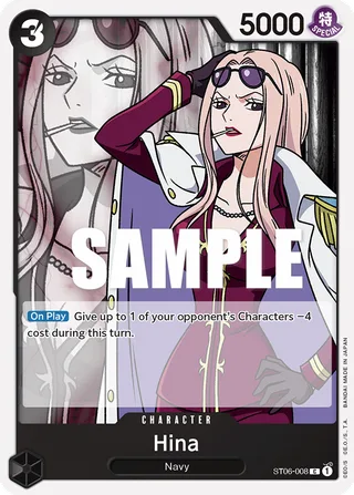 Hina #ST06-008 · ST-06: Starter Deck 6 Absolute Justice One Piece card