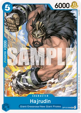 Hajrudin #OP15-049 · Adventure on Kami's Island One Piece card