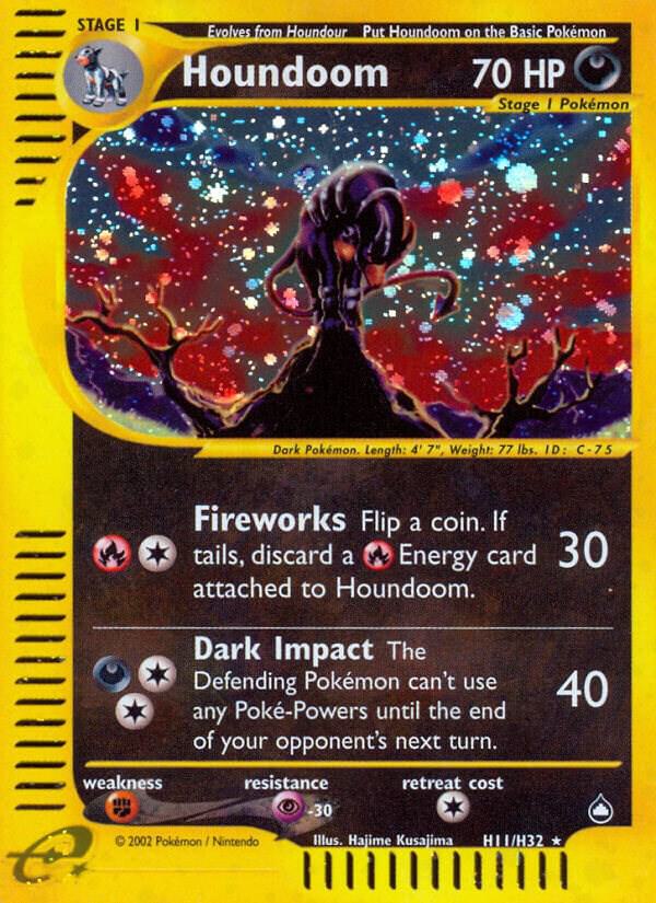 Houndoom full card art