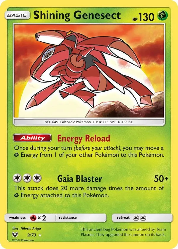 Shining Genesect full card art