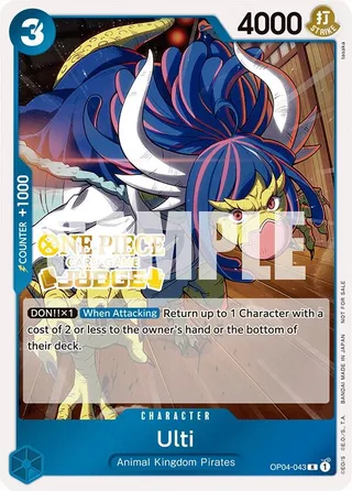 Ulti (Judge Pack Vol. 3) #OP04-043-judge-pack-vol-3 · One Piece Promotion Cards One Piece card