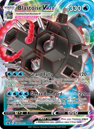 Blastoise VMAX #SWSH103 · SWSH Black Star Promos Pokémon card