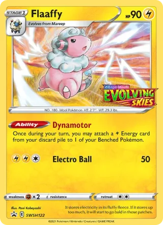 Flaaffy #SWSH122 · SWSH Black Star Promos Pokémon card