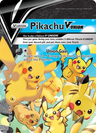 Pikachu V-UNION #SWSH139 · SWSH Black Star Promos Pokémon card