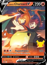 Lance's Charizard V · SWSH Black Star Promos Pokémon card