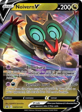 Noivern V #SWSH148 · SWSH Black Star Promos Pokémon card