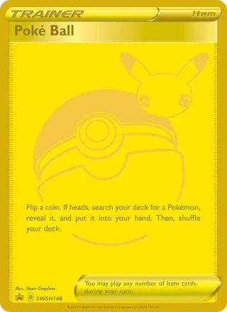 Poké Ball #SWSH146 · SWSH Black Star Promos Pokémon card