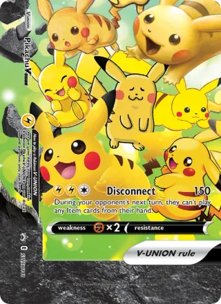 Pikachu V-UNION #SWSH141 · SWSH Black Star Promos Pokémon card