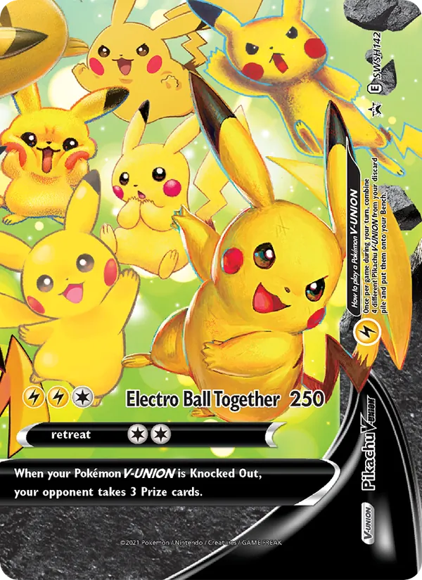 Pikachu V-UNION full card art