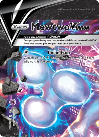 Mewtwo V-UNION #SWSH159 · SWSH Black Star Promos Pokémon card
