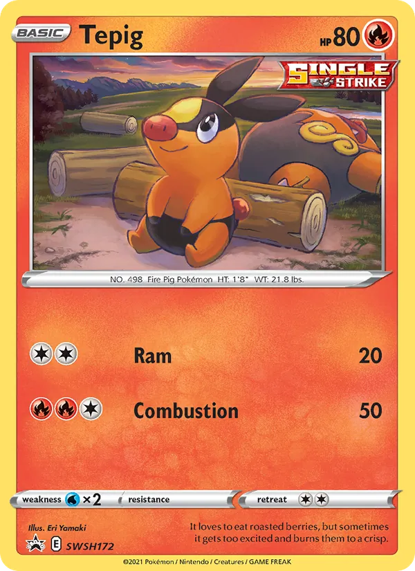 Tepig full card art