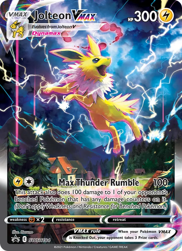 Jolteon VMAX full card art