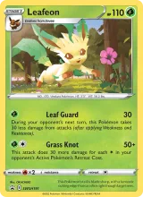 Leafeon · SWSH Black Star Promos Pokémon card