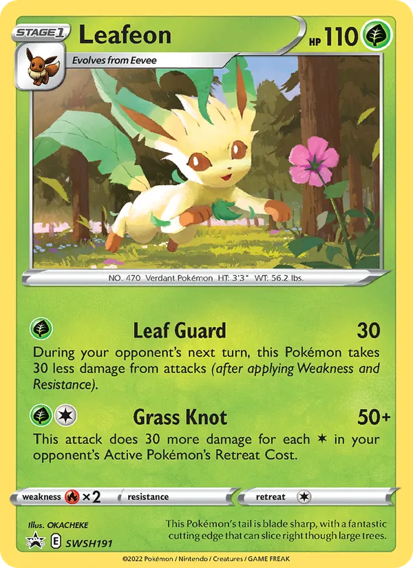 Leafeon full card art