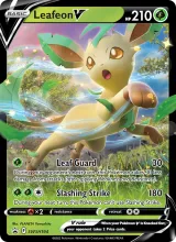 Leafeon V · SWSH Black Star Promos Pokémon card