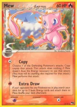Mew δ · POP Series 5 Pokémon card