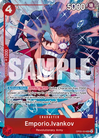 Emporio.Ivankov (Welcome Pack Vol. 1) #OP05-004-welcome-pack-vol-1 · One Piece Promotion Cards One Piece card