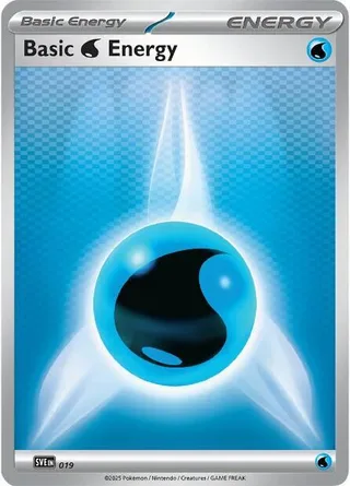 Water Energy #019 · Scarlet & Violet Energy Pokémon card
