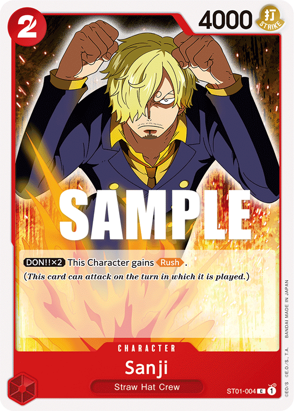 Sanji full card art