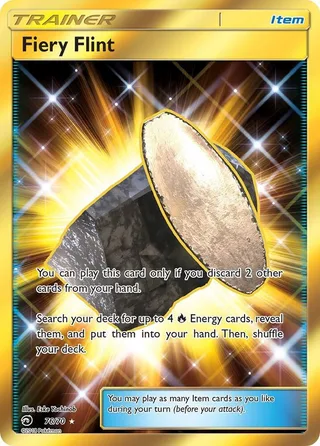 Fiery Flint card