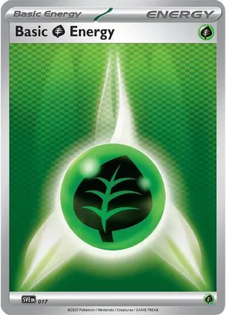 Grass Energy #017 · Scarlet & Violet Energy Pokémon card