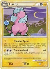 Flaaffy #17 · HS trainer Kit (Raichu) Pokémon card