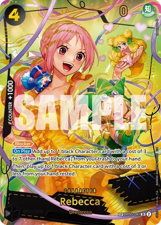Rebecca (SP) #OP05-091-sp · Premium Booster -The Best- Vol. 2 One Piece card