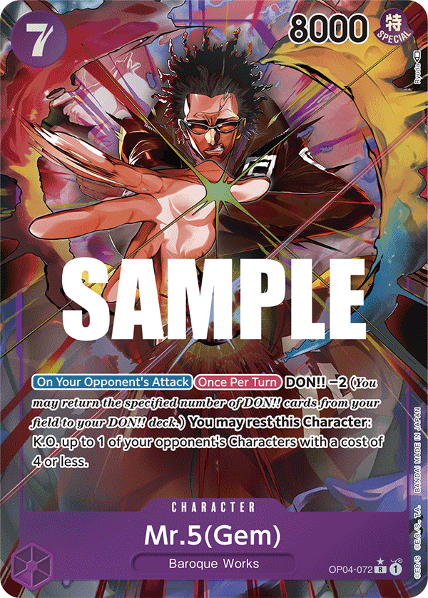 Mr.5 (Gem) (Alternate Art) full card art