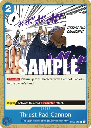 Thrust Pad Cannon #ST03-016 · Revision Pack Cards One Piece card