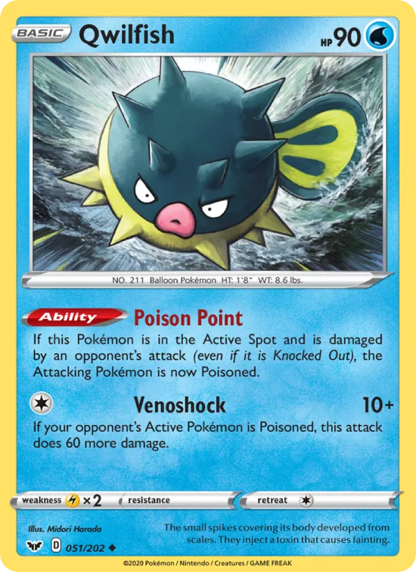 Qwilfish full card art
