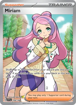 Miriam #238 · Scarlet & Violet Pokémon card