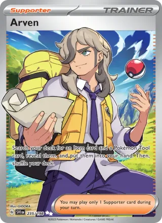 Arven #235 · Scarlet & Violet Pokémon card