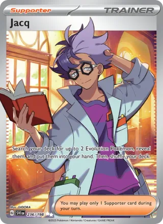 Jacq #236 · Scarlet & Violet Pokémon card